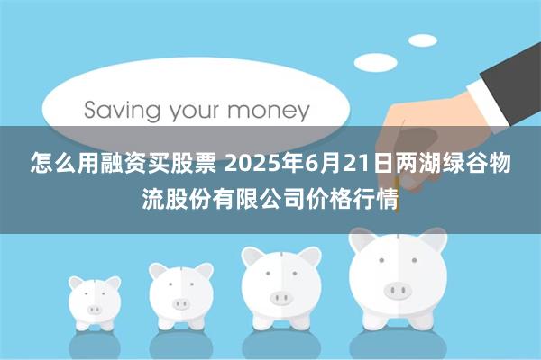 怎么用融资买股票 2025年6月21日两湖绿谷物流股份有限公司价格行情