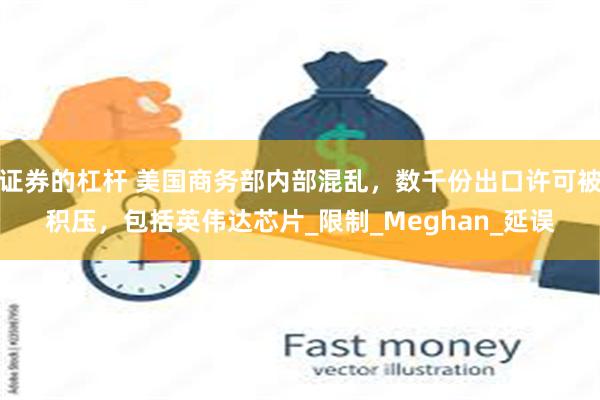 证券的杠杆 美国商务部内部混乱，数千份出口许可被积压，包括英伟达芯片_限制_Meghan_延误